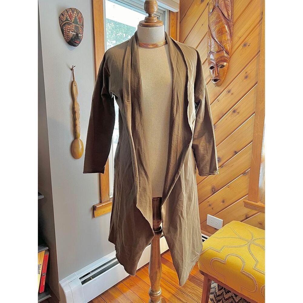 Organic Cotton Jersey Cardigan